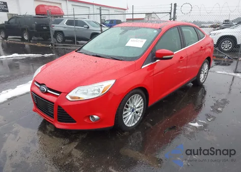 2012 Ford Focus Sel из США, поврежденный, VIN 1FAHP3H29CL338916